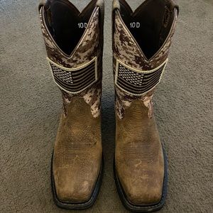 Mens cowboy work boots